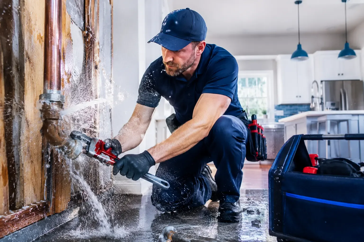 Local emergency pipe repair professionals in Burkeville, TX